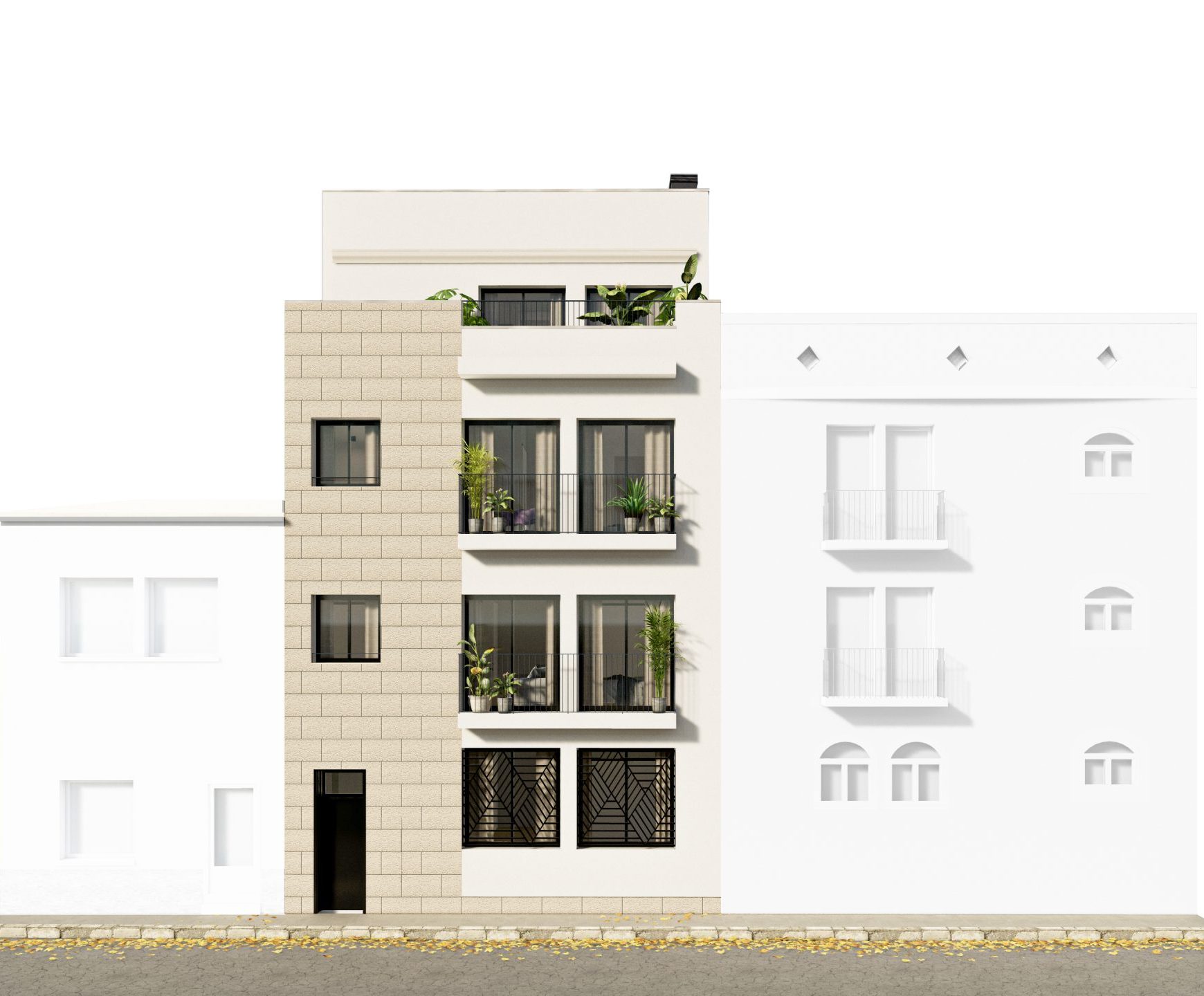 Edificio Plurifamiliar Entremedianeras en Sitges